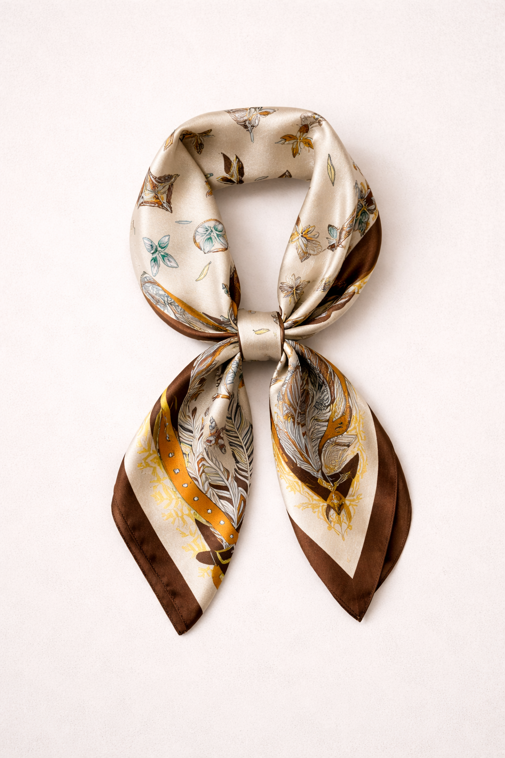 Silk Accent – Neck Scarf