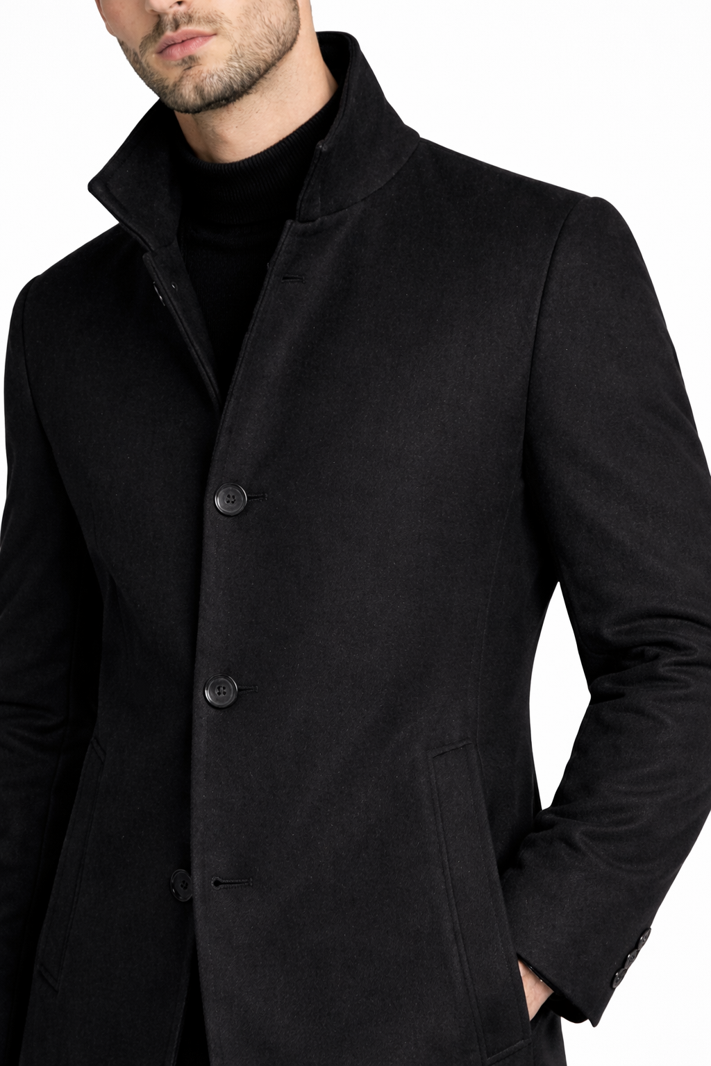 Prestige Line – Structured Overcoat