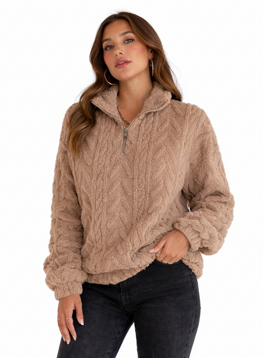 Velours Atelier – Half Zip Pullover