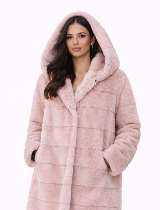 Luxe Hiver – Hooded Coat